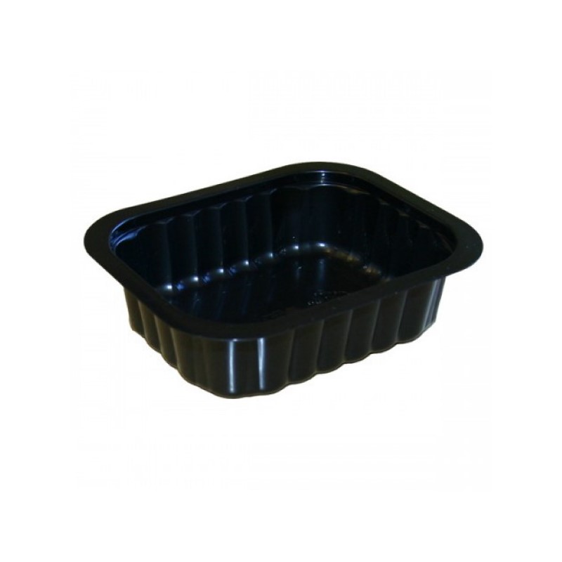 Barquette à sceller noir PP 350ml - 300 pcs